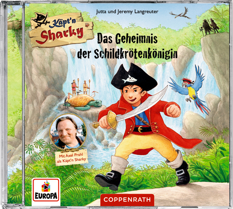CD H&ouml;rspiel: K&auml;pt'n Sharky - Das Geheimnis der Schildkr&ouml;tenk&ouml;nigin - Jutta Langreuter, Jeremy Langreuter