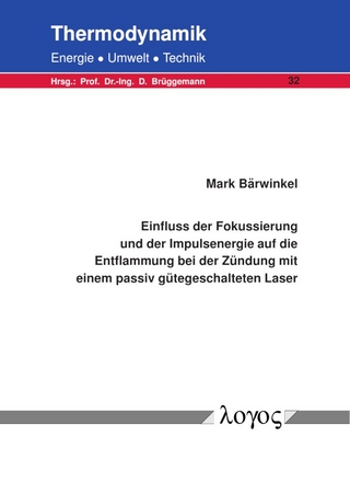 Einfluss der Fokussierung und der Impulsenergie auf die Entflammung bei der Zündung mit einem passiv gütegeschalteten Laser
