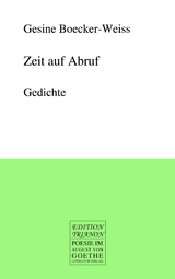 Zeit auf Abruf - Gesine Boecker-Weiss