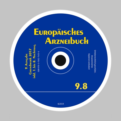 Europ&auml;isches Arzneibuch Digital, 9. Ausgabe, 8. Nachtrag