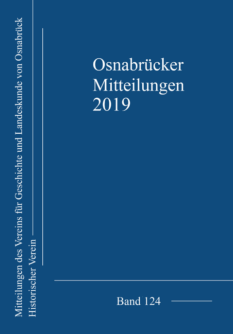 Osnabr&uuml;cker Mitteilungen