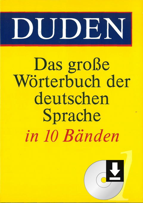 Duden &ndash; Das gro&szlig;e W&ouml;rterbuch der deutschen Sprache - 
