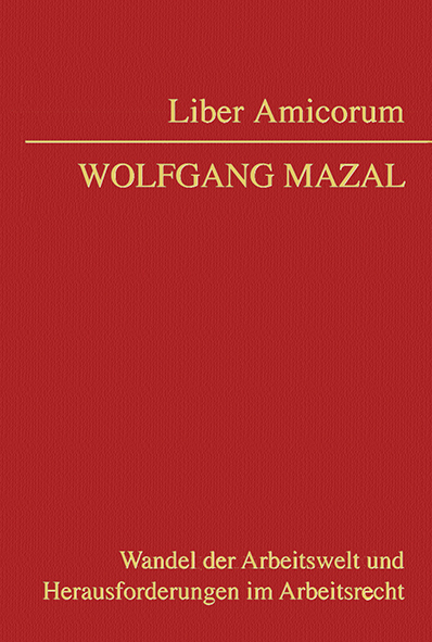 Liber Amicorum Wolfgang Mazal zum 60. Geburtstag - 