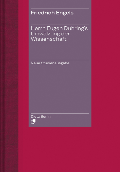 Herrn Eugen Dühring's Umwälzung der Wissenschaft - Friedrich Engels