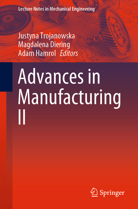 Advances in Manufacturing II - 