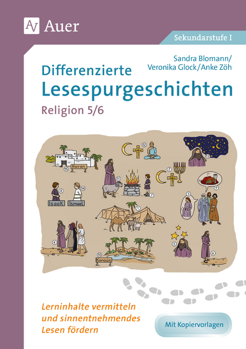 Differenzierte Lesespurgeschichten Religion 5-6 - Sandra Blomann, Veronika Glock, Anke Z&ouml;h