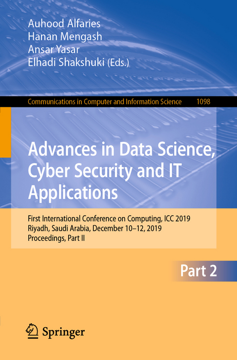 Advances in Data Science, Cyber Security and IT Applications - 