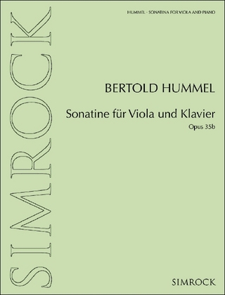 Sonatine für Viola und Klavier