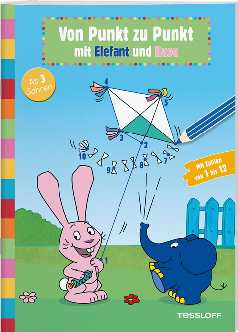 Von Punkt zu Punkt mit Elefant und Hase - Katja Baier
