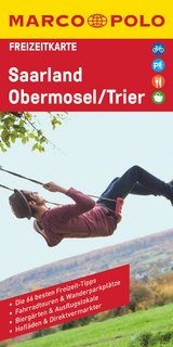 MARCO POLO Freizeitkarte 30 Saarland, Obermosel, Trier 1:115.000 - 