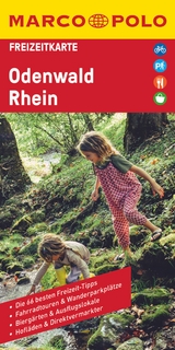 MARCO POLO Freizeitkarte 32 Odenwald, Rhein 1:110.000 - 