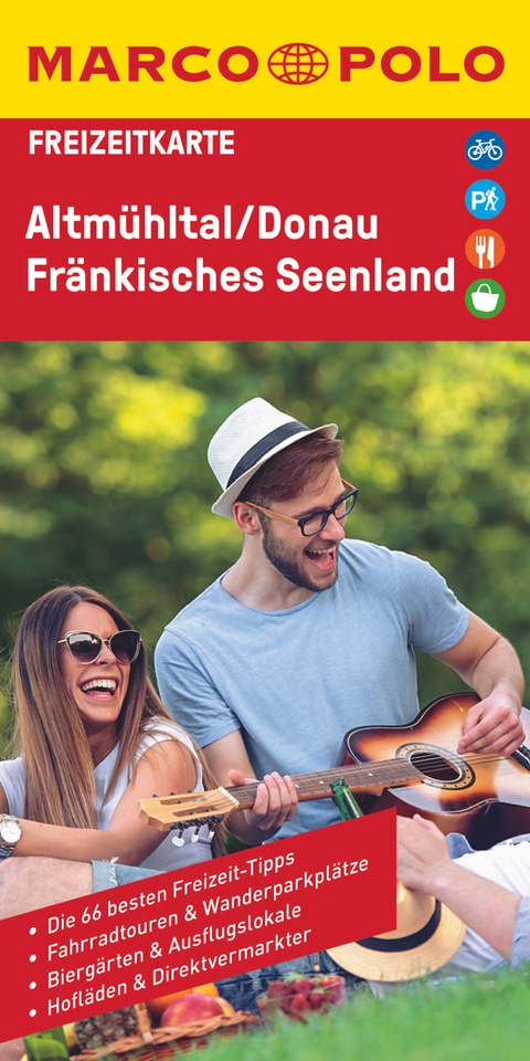 MARCO POLO Freizeitkarte Altm&uuml;hltal, Donau, Fr&auml;nkisches Seenland 1:110 000