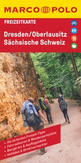 MARCO POLO Freizeitkarte 24 Dresden, Oberlausitz, S&auml;chsische Schweiz 1:110.000