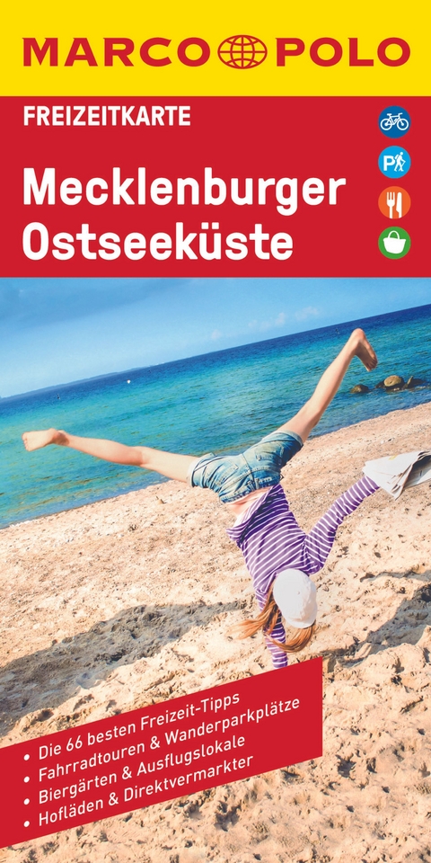 MARCO POLO Freizeitkarte Mecklenburger Ostseek&uuml;ste 1:100 000