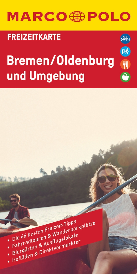 MARCO POLO Freizeitkarte 10 Bremen, Oldenburg und Umgebung 1:100.000