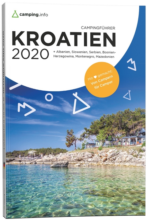 Camping.info Campingf&uuml;hrer Kroatien 2020