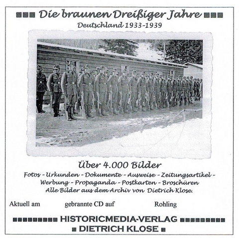 Die braunen Dreißiger Jahre - 