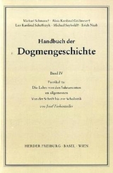 Die Lehre von den Sakramenten im allgemeinen - Josef Finkenzeller