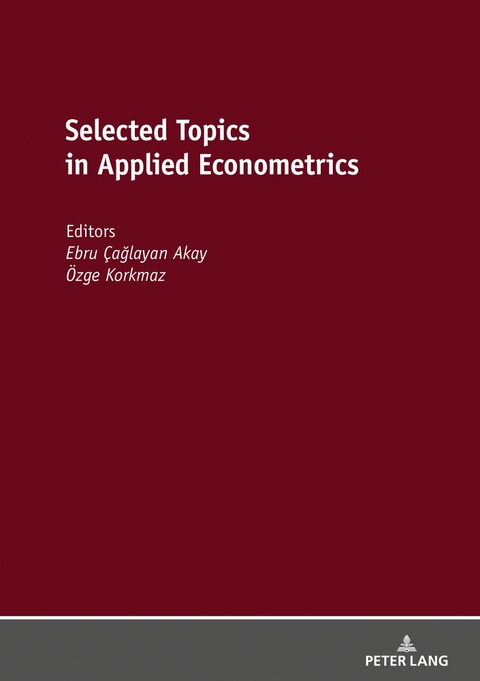 Selected Topics in Applied Econometrics - 