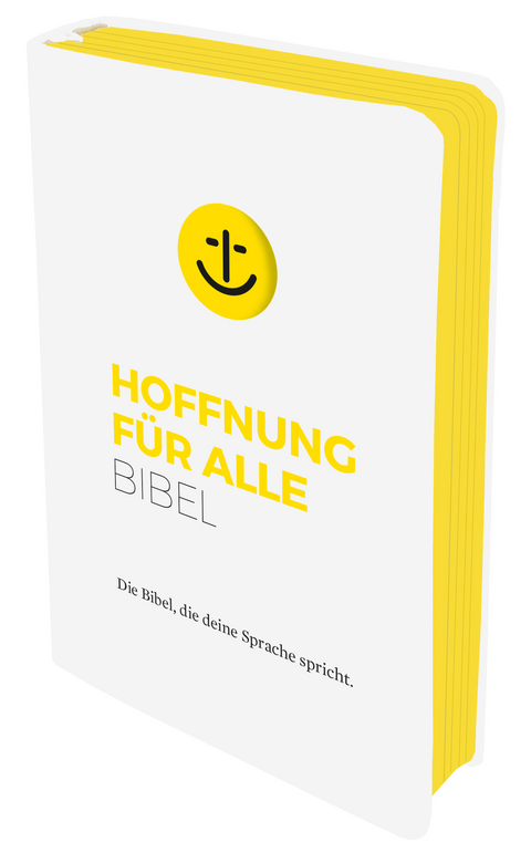 Hoffnung f&uuml;r alle. Die Bibel - "White Hope Edition" - Gro&szlig;format mit Loch-Stanzung - 