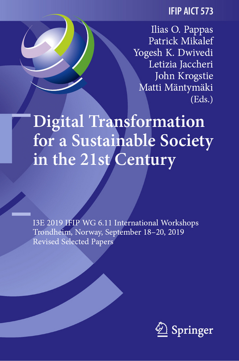 Digital Transformation for a Sustainable Society in the 21st Century - 