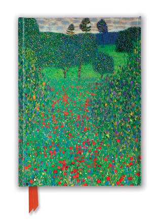 Gustav Klimt: Poppy Field (Foiled Journal)
