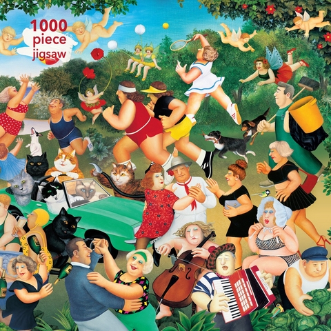 Adult Jigsaw Puzzle Beryl Cook: Good Times - 