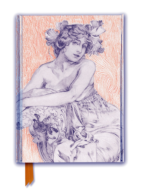 Alphonse Mucha: Study for Documents D&eacute;coratifs Plate 12 (Foiled Journal) - 