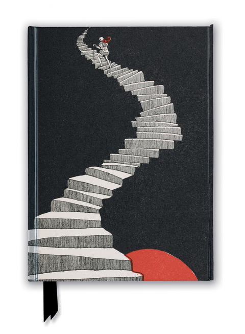 British Library: Hans Christian Andersen, A Figure Walking up a Staircase (Foiled Journal) - 