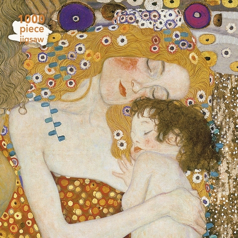 Adult Jigsaw Puzzle Gustav Klimt: Three Ages of Woman - 