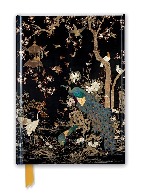 Ashmolean Museum: Embroidered Hanging with Peacock (Foiled Journal) - 