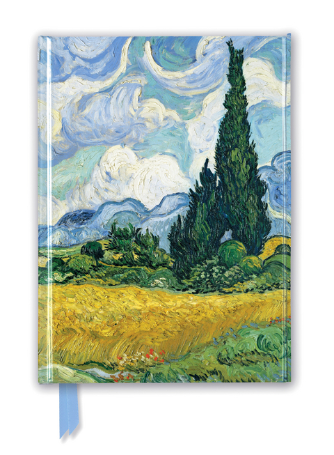 Vincent van Gogh: Wheat Field with Cypresses (Foiled Journal) - 