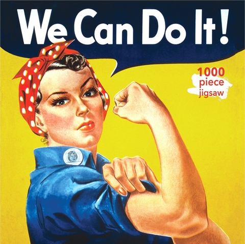 Adult Jigsaw Puzzle J Howard Miller: Rosie the Riveter Poster - 