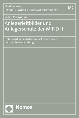 Anlegerleitbilder und Anlegerschutz der MiFID II