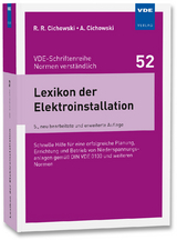 Lexikon der Elektroinstallation - Rolf R&uuml;diger Cichowski, Anjo Cichowski