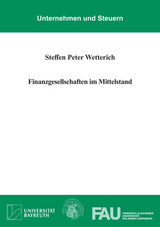 Finanzgesellschaften im Mittelstand - Steffen Peter Wetterich