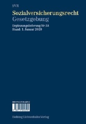 Sozialversicherungsrecht - Gesetzgebung EL 58 - 