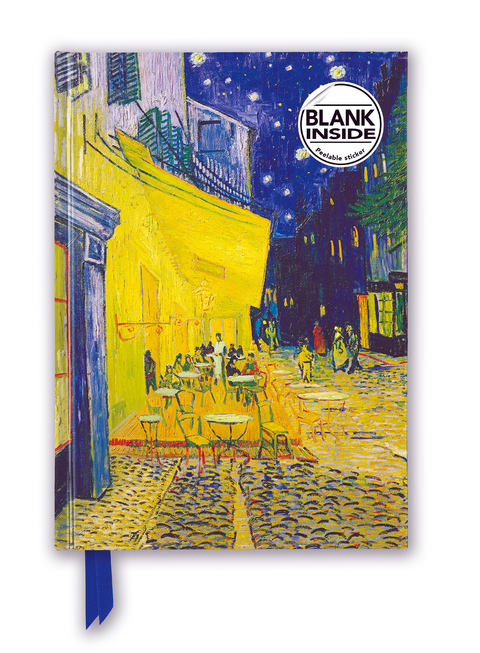 Vincent van Gogh: Caf&eacute; Terrace (Foiled Blank Journal) - 