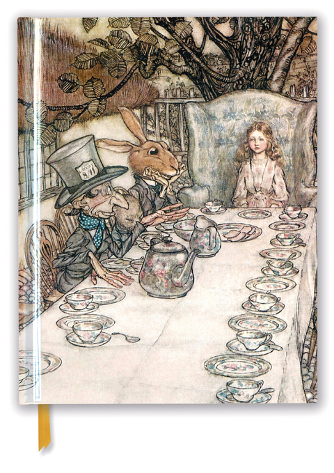 Rackham: Alice In Wonderland Tea Party (Blank Sketch Book) - 