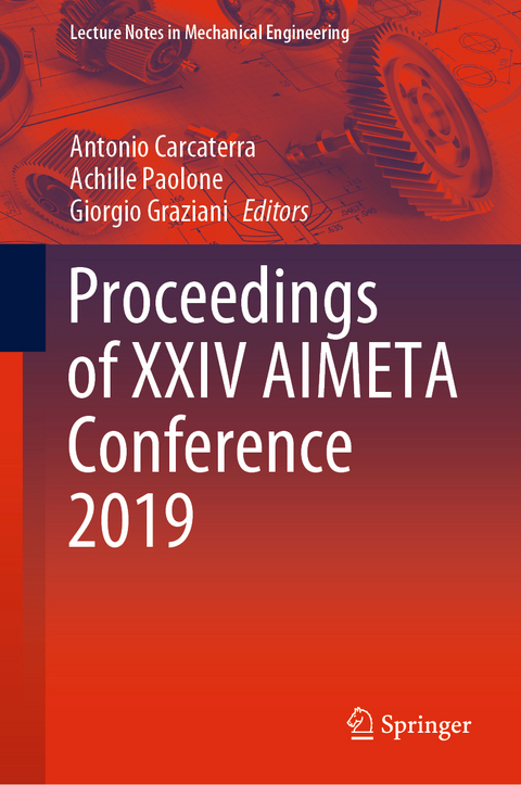 Proceedings of XXIV AIMETA Conference 2019 - 