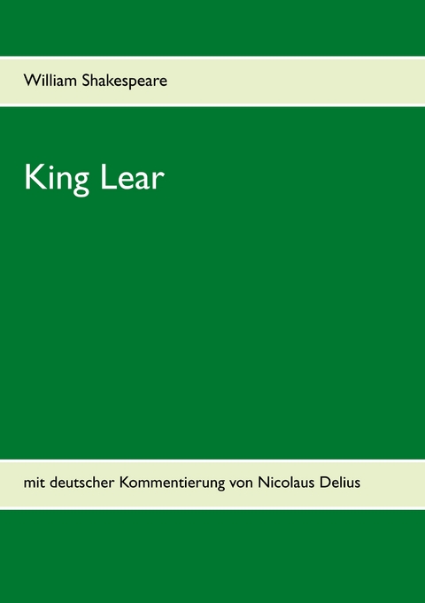 King Lear - William Shakespeare