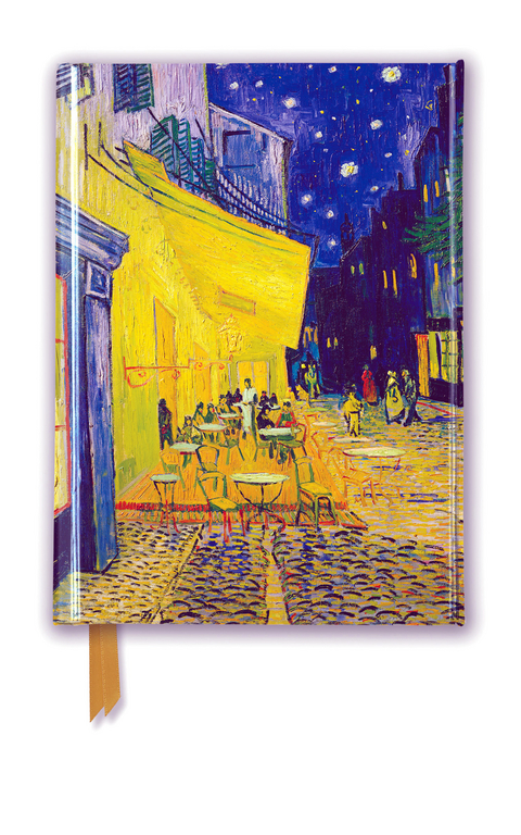Vincent van Gogh: Caf&eacute; Terrace (Foiled Pocket Journal) - 