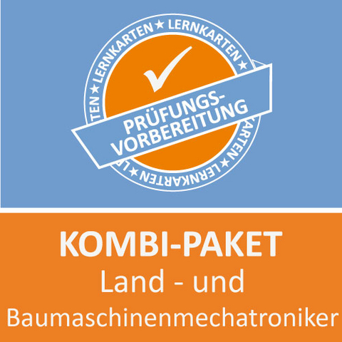 Kombi-Paket Land - und Baumaschinenmechatroniker Lernkarten - Zoe Ke&szlig;ler