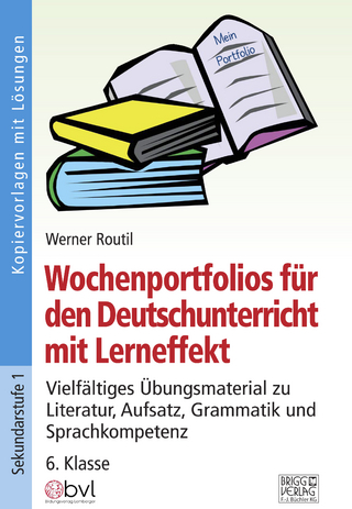 Wochenportfolios für den Deutschunterricht – 6. Klasse