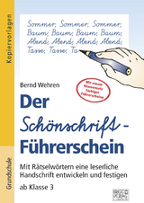 Der Sch&ouml;nschrift-F&uuml;hrerschein - Bernd Wehren
