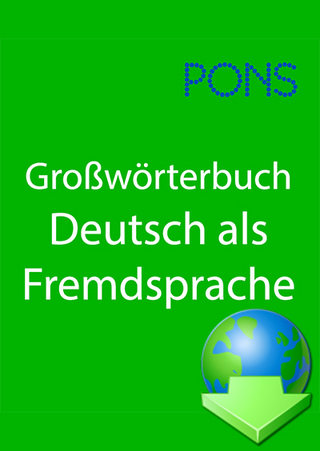 Großwörterbuch Deutsch als Fremdsprache Deutsch einsprachig