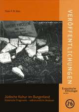 J&uuml;dische Kultur im Burgenland - Peter F. N. H&ouml;rz