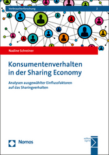 Konsumentenverhalten in der Sharing Economy - Nadine Schreiner