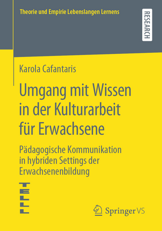 Umgang mit Wissen in der Kulturarbeit für Erwachsene