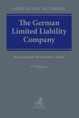 The German Limited Liability Company - Rosengarten, Joachim; Burmeister, Frank; Klein, Martin